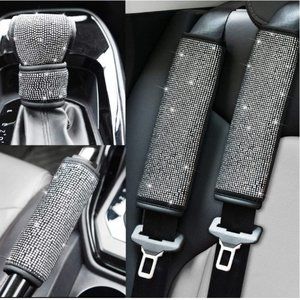 4PC Bling Universal Interior Accessories Set